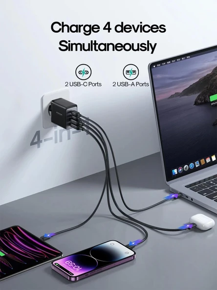 Joyroom 67 W Pd Usb Çoklu Şarj Kablosu - 2