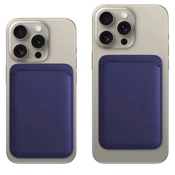 Magsafe Animasyonlu Deri Cüzdan 12-13-14-15 Modelleri İle Uyumlu ürün görseli