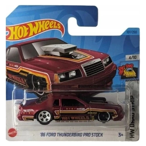 Hot Wheels Tekli Arabalar '86 Ford Thunderbird Pro Stok HKK03 ürün görseli