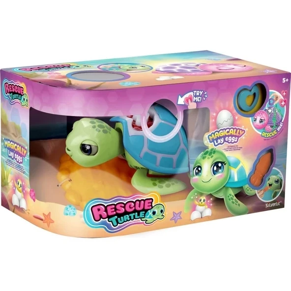 Silverlit Rescue Deniz Kaplumbağası Yeşil-88633 - Resim 3