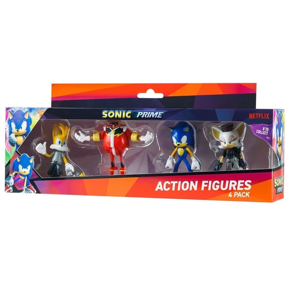 Sonic Aksiyon Figürleri 4’lü Deluxe Set SON6040 Model 1 - 3