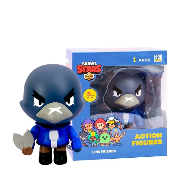 Brawl Stars Tekli Aksiyon Figürü - Crow