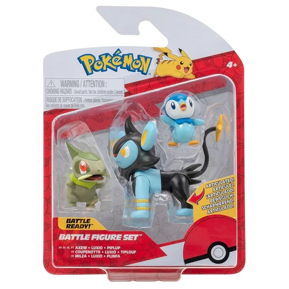Pokemon Battle 3'lü Figür Seti PKW3043 - 2