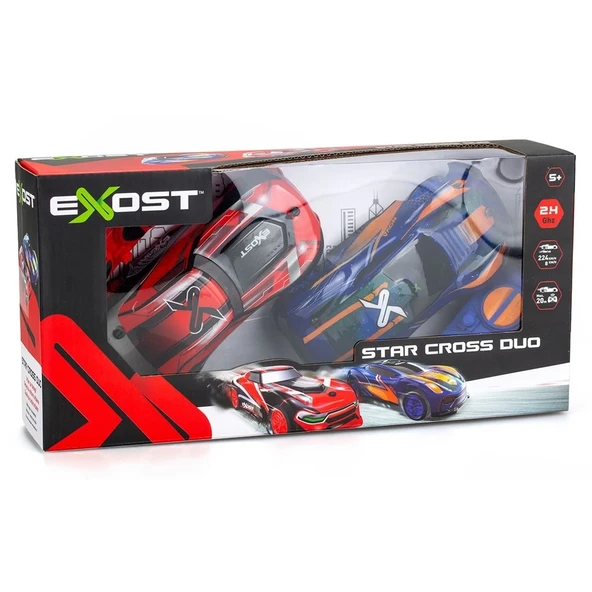 Silverlit Exost Star Serisi Kumandalı 2 Araçlı Yarış Seti 20647 - 4