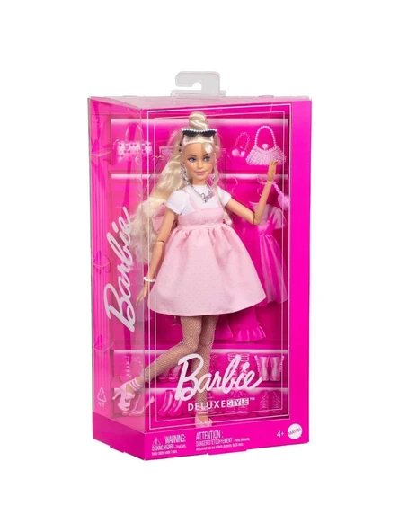 Barbie Deluxe Style Bebekler Sarı Saçlı HYV27 - 2