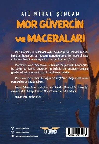 Mor Güvercin ve Maceraları- Ali Nihat Şensan- Perseus Yayınevi - 2