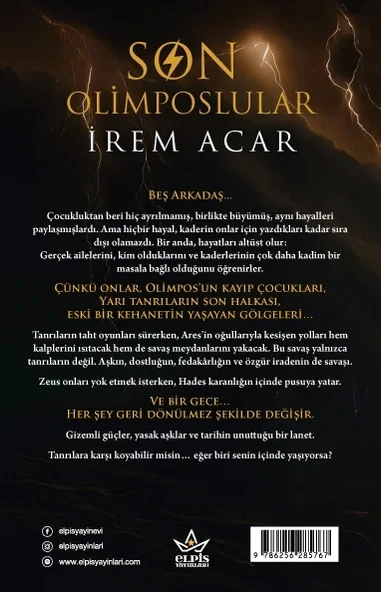 Son Olimposlular- İrem Acar- Elpis Yayınları - Resim 2