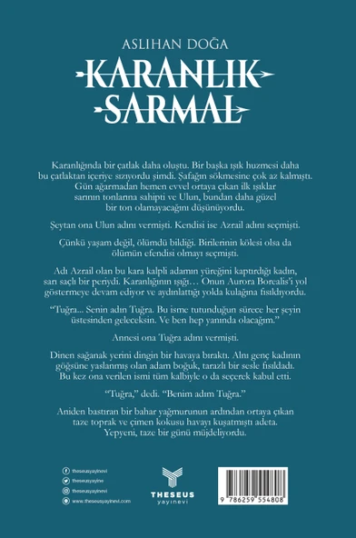 Karanlık Sarmal 3. Kitap - Aslıhan Doğa - Theseus Yayınevi - Resim 2