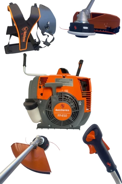 Holzfforma Profesyonel Benzin Motorlu Yan Tırpan 2,9 Hp