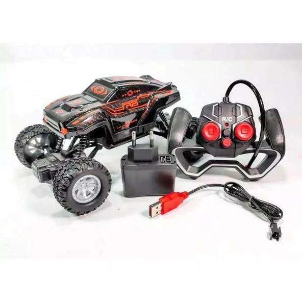 Ethem Oyuncak Rock Crawler Colorful Cool Lights Uzaktan Kumandalı Araba LH-C026 - 2