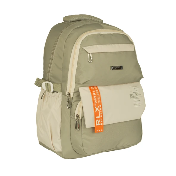 Relaxion Haki 2059 Su Geçirmez Astarlı Kumaş Sırt Çantası