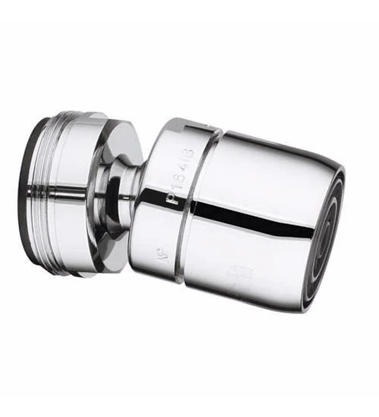 Filtreli Batarya Ucu Oynar Başlıklı Tasarruflu Diş Dişli Perlatör