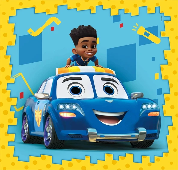 CLEMENTONI 3x48 Super Kolor Firebuds Puzzle 25311 - 2