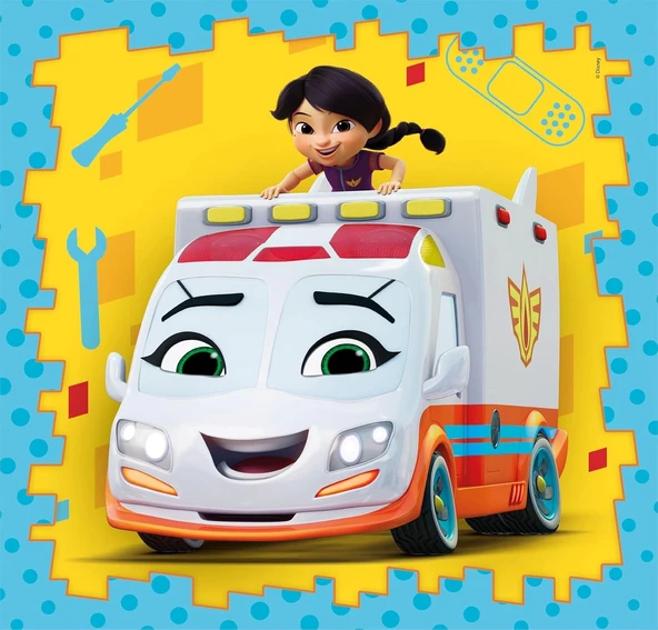 CLEMENTONI 3x48 Super Kolor Firebuds Puzzle 25311 - 3