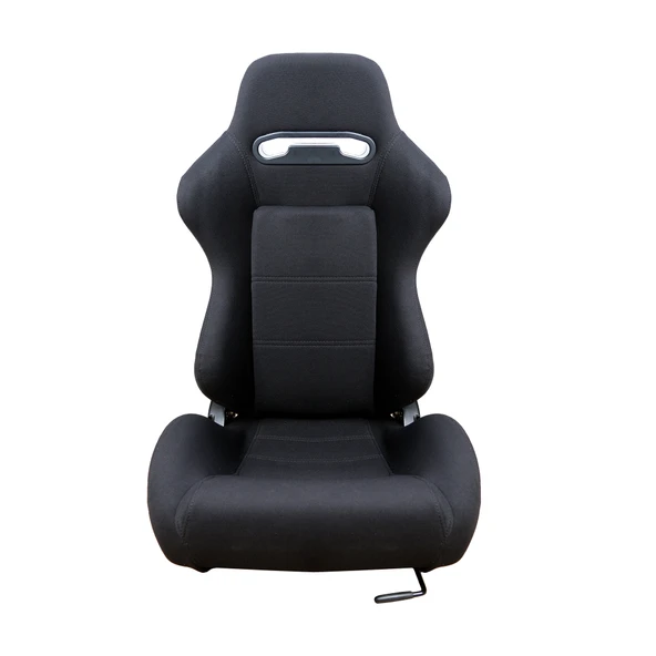Oto Spor Koltuk Siyah Süet Kaplama Recaro Model 1 Takım 2 Adet