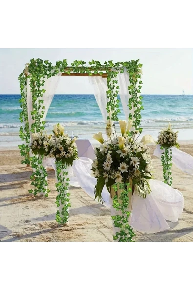 Yapay Sarmaşık 12 Adet Uzunluk 2 Metre 40 cm - 6