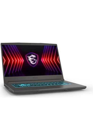 MSI Thın I5-12450h 16gb Ddr4 3200mhz 512gb Nvme Ssd 4gb Gddr6 Rtx3050 15.6" Fhd Ips 144hz Freedos