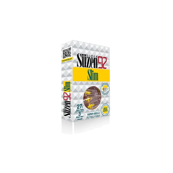 SÜZEN SİGARA FİLTRESİ SLİM 30 LU