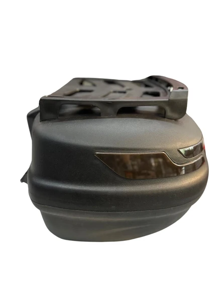 MAXEM 45 Litre Üst Bagaj+Sırtlık Beyaz Motosiklet Çantası - 4