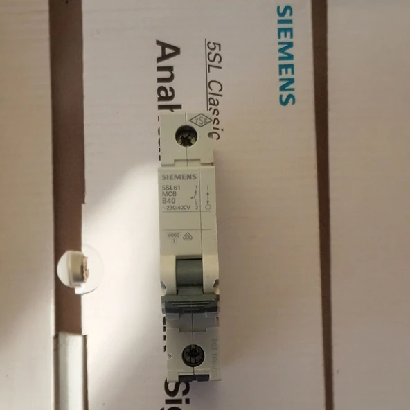 SIEMENS  Otomatik Sigorta B40   1p     6000