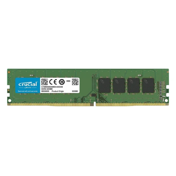 Crucial Basics CT32G4DFD832A 32GB DDR4 3200MHz CL22 Masaüstü Bellek - 1