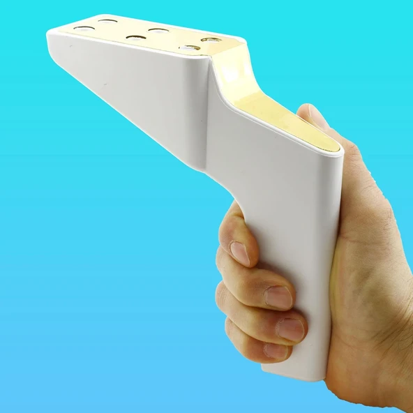 Logan  4 Adet Set 16 Cm Beyaz Altın Mobilya Tv Ünitesi Koltuk Kanepe Destek Ayağı Ayakları M8 Civata - Resim 4