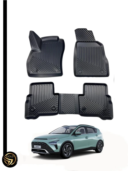 Hyundai Bayon 3D Havuzlu Oto Paspas - 1