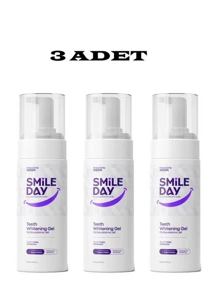 Shizen SmileDay Diş Beyazlatıcı Jel 100Ml x 3 Adet