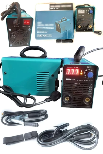 Ekinler El Aletleri EEA353 MMA777 İnverter Turbo Çanta Kaynak Makinesi (Mavi)