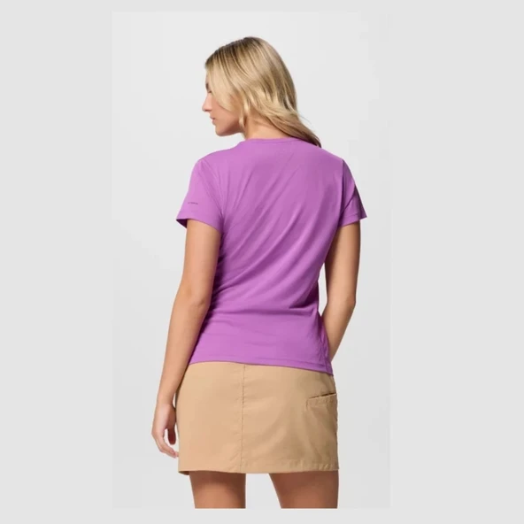 Columbia Zero Rules™ Light SS Crew Kadın Kısa Kollu Tişört AL8532 - Resim 2