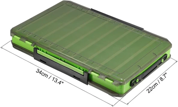 Shufa Lure Box Çift Taraflı Kutu 145mm - PlasticBox (L) F03 - 5