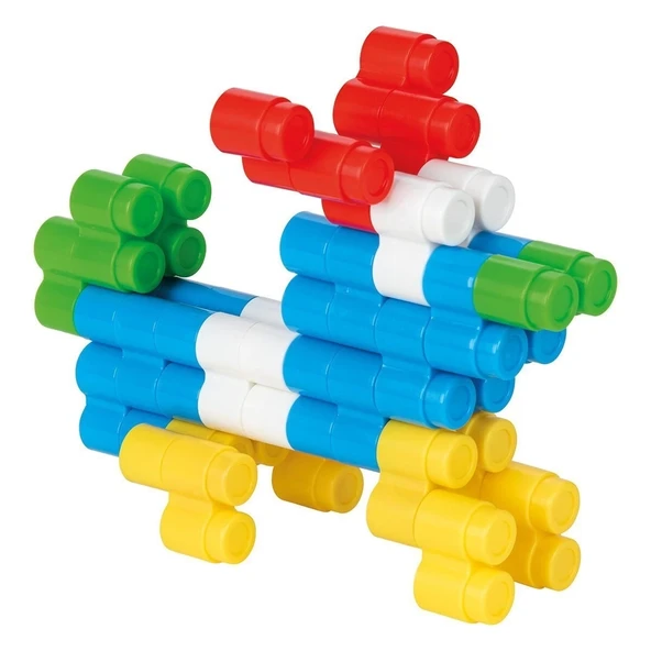 03 604 Rocket Bloklar 64 Parça -pilsan Oyuncak - 4