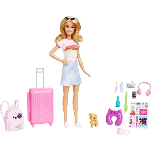 Barbie Seyahatte Bebeği HJY18 ürün görseli 1