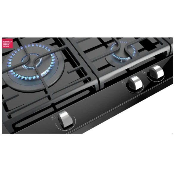 TEKA ExactFlame Cam Gazlı Ocak 90 cm GZC 95320 XBC - 4
