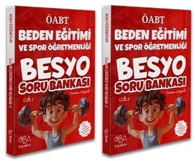 CBA Akademi ÖABT MEB-AGS BESYO Beden Eğitimi Öğretmenliği Soru Bankası Seti Çözümlü CBA Akademi