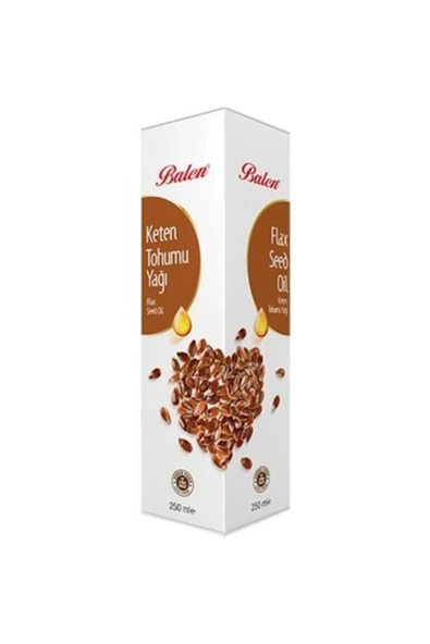 Balen Keten Tohumu Yağı Soğuk Pres 250 ml