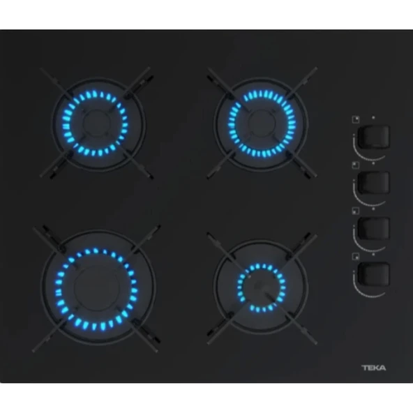 TEKA Gazlı Ocak Siyah 60cm GBE 64002 KB - 2