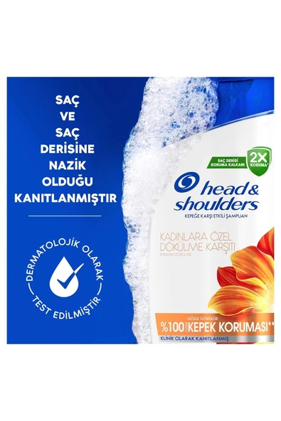 Head & Shoulders Kadınlara Özel Dökülme Karşıtı Şampuan 330 ml - 2