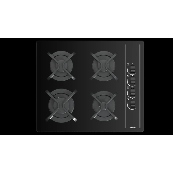 TEKA Cam Gazlı Ocak Siyah 60cm GBC 64002 KBC