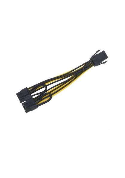 Pci E 8 Pin 6+2 2 X Pci-E Ekran Karti Power 4302A Çoklayici Kablo - 2