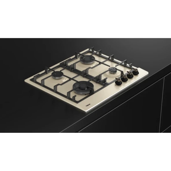 TEKA Country Serisi Gazlı Ocak Vanilya 60 cm GSC 64320 RBC - 4