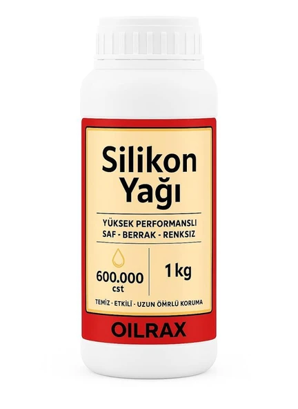 SİLİKON YAĞI 600.000 CST - 1 KG