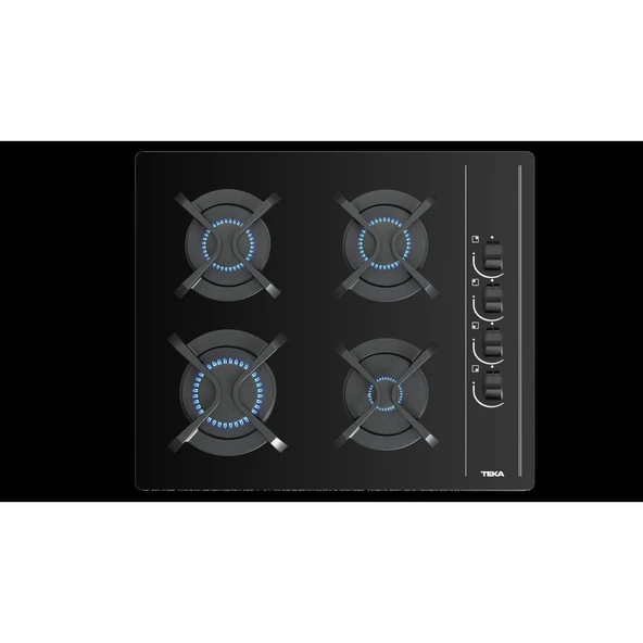 TEKA Cam Gazlı Ocak Siyah 60cm GBC 64002 KBC - 3