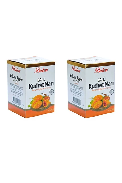 Balen Ballı Kudret Narı Macunu 210 gr 2'li