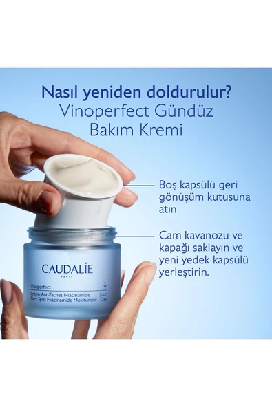 Caudalie Yedek Kapsül Vinoperfect Niasinamid Bakım Kremi 50 ml 3522930004646 - 2