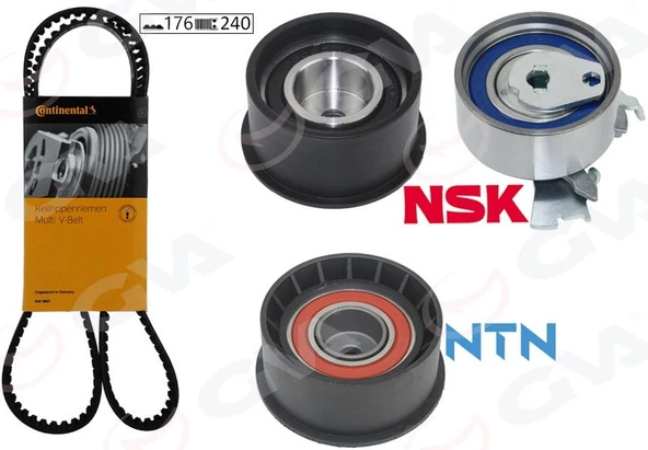 EKSANTRİK GERGİ KİTİ ASTRA F 91-98 -VECTRA A 89-95 -CALIBRA A 90-97 2.0 8V 20XE-C20XE LADA 2.0 ürün görseli 1