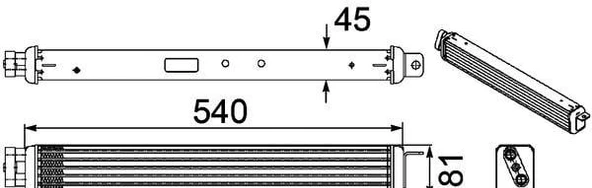 MOTOR YAG RADYATORU BMW E65 E66 PREMIUM LINE ürün görseli 1
