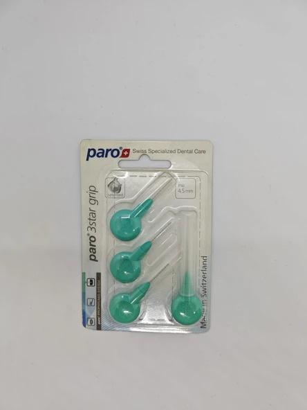 TechTic 1094 Flexi Kauçuk Arayüz Ortodonti Köprü ve İmplant Fırçası Arayüz Fırçası - 3