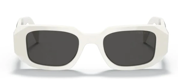 Prada SPR 17W 1425S0 White-Dark Grey Kadın Güneş Gözlüğü - 3