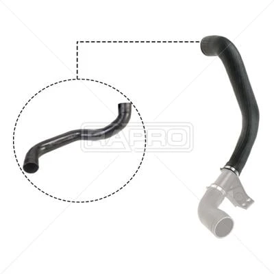 TURBOSARJ HORTUMU SOL MERCEDES SPRINTER B901 B905 BUYUK ürün görseli